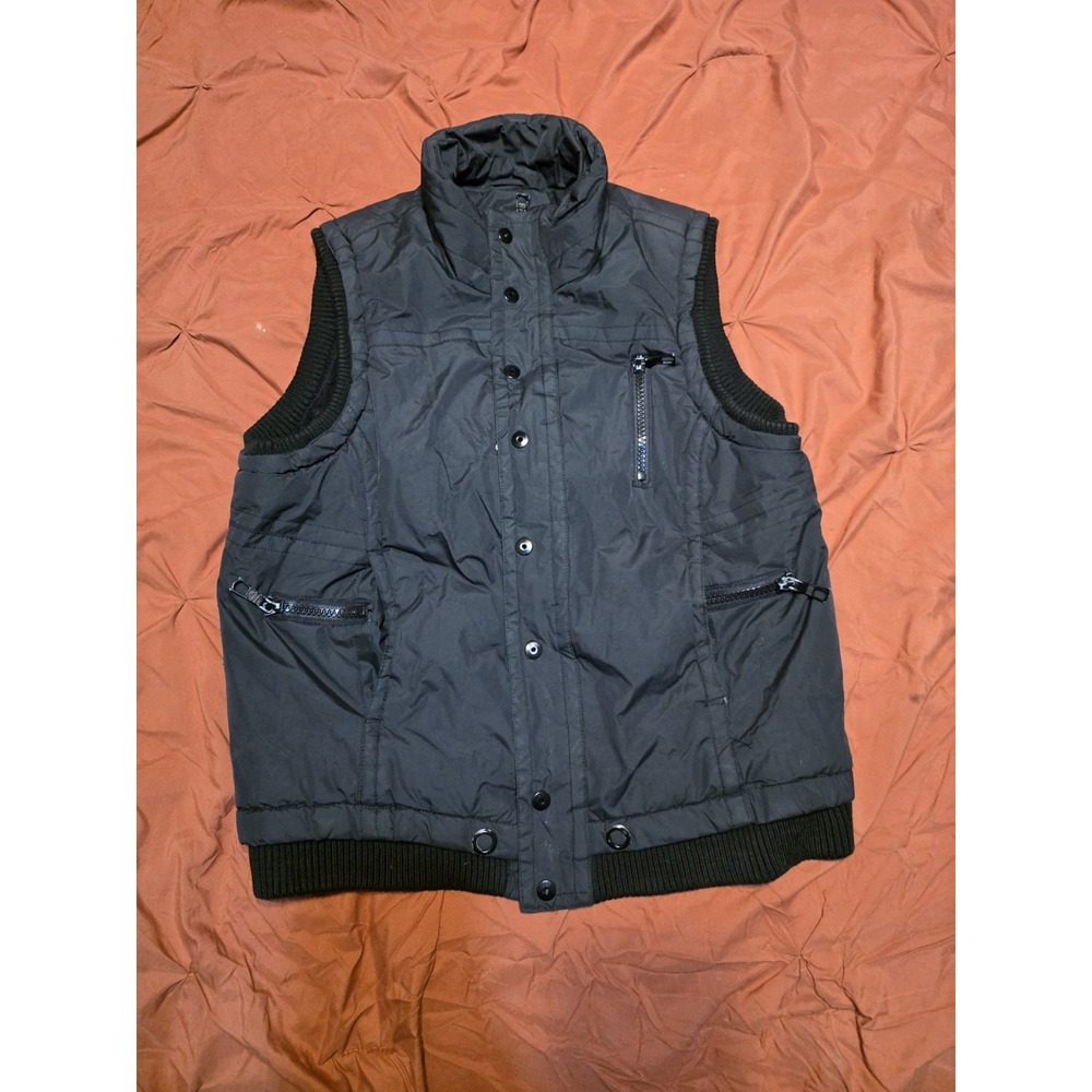 Kalorlai Sportswear Vest Women's Small Black Fleece Lined Insulated Zip Pockets